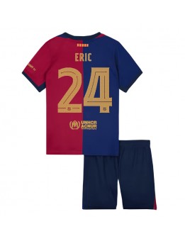 Barcelona Eric Garcia #24 Replika Hemmakläder Barn 2024-25 Kortärmad (+ byxor)